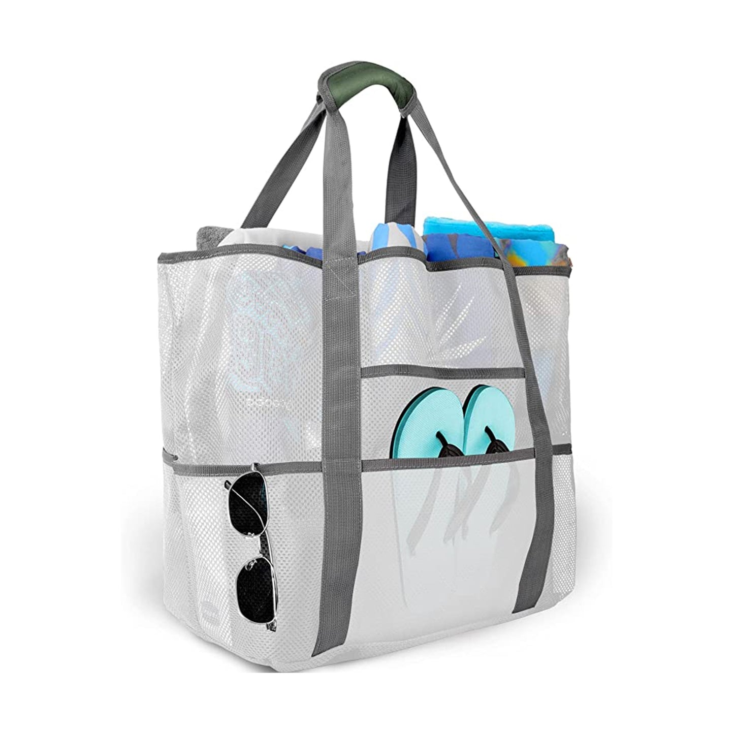 OKEYOLIVE Mesh Beach Bag