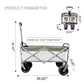 OKEYOLIVE Camping Foldable Wagon