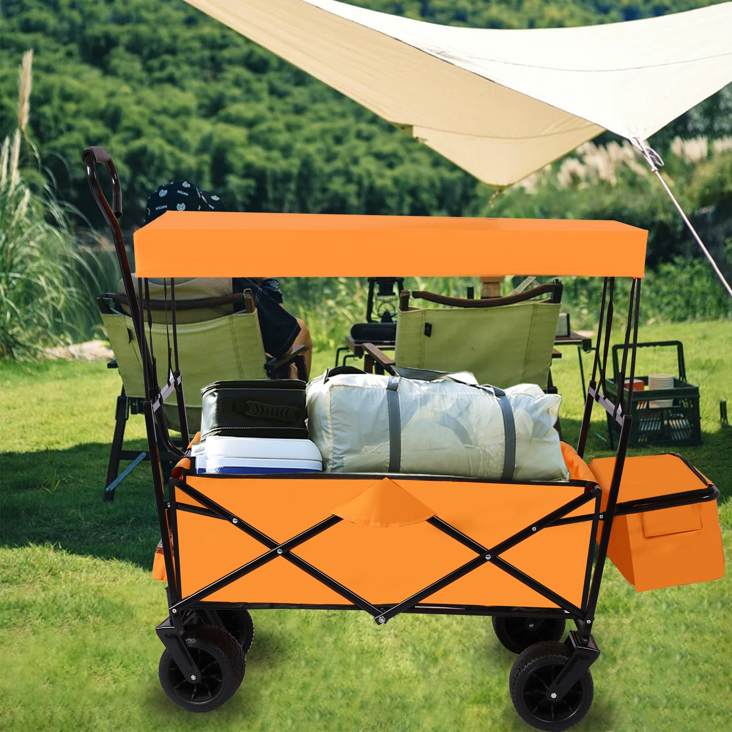 OKEYOLIVE Outdoor Garden Park Utility Wagon