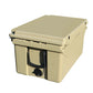 OKEYOLIVE Khaki color ice cooler box 65QT camping ice chest beer box outdoor fishing cooler