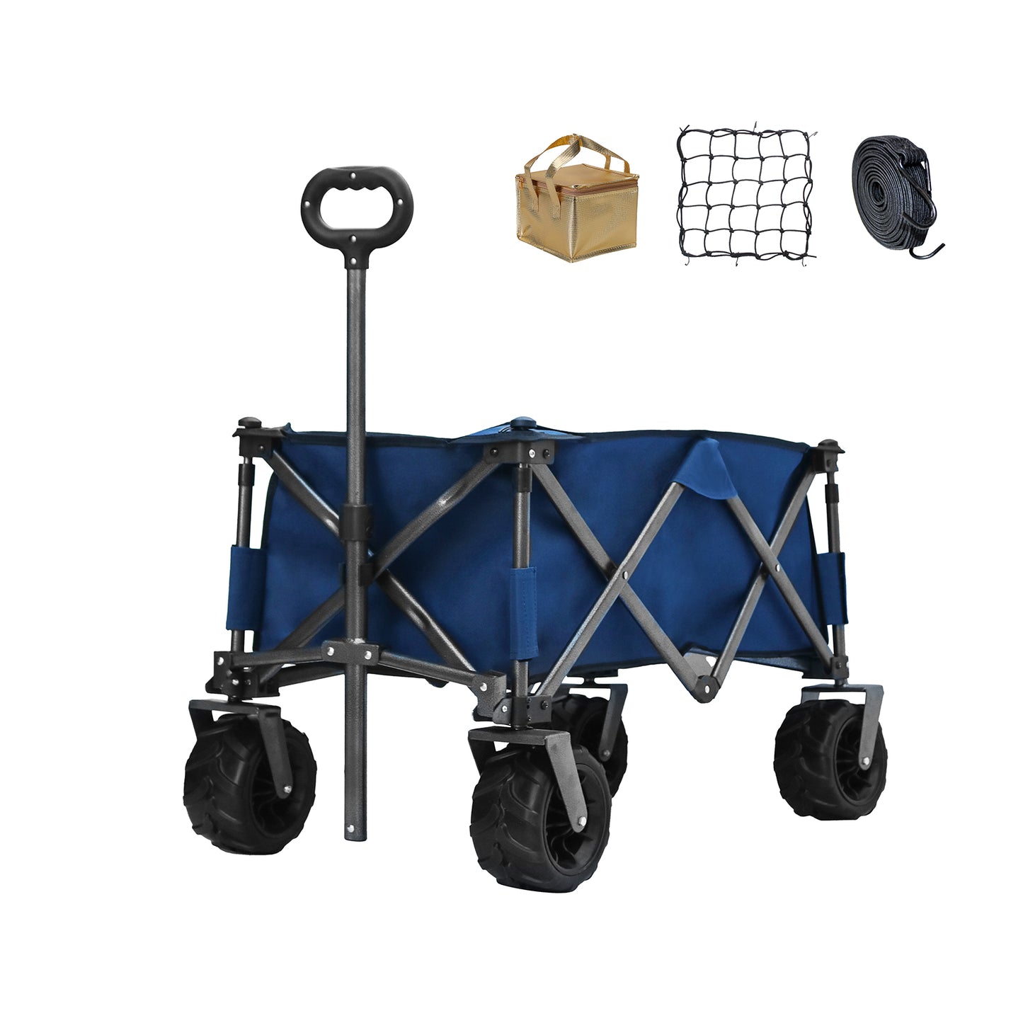 OKEYOLIVE Folding Utility Wagon Cart | All-terrain