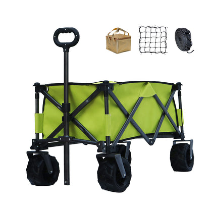 OKEYOLIVE Folding Utility Wagon Cart | All-terrain