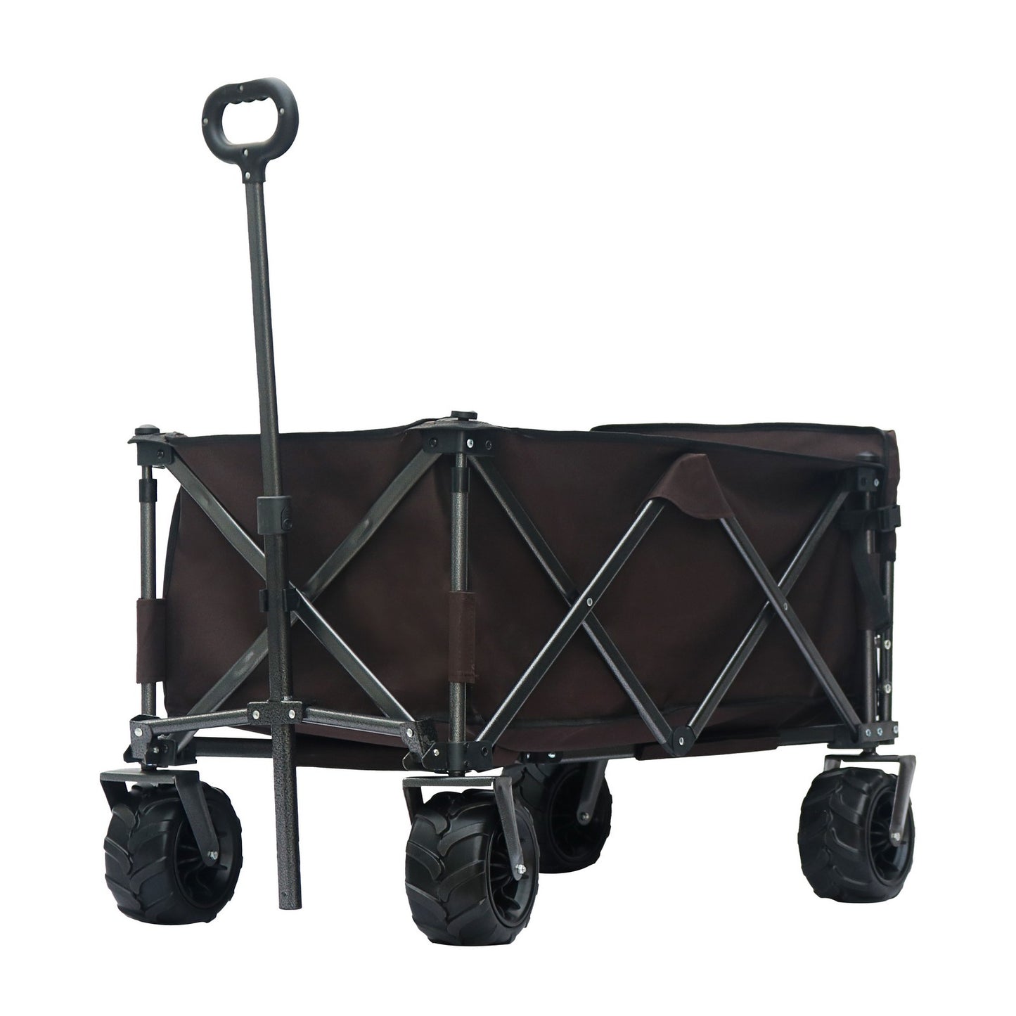 OKEYOLIVE Folding Utility Wagon Cart | All-terrain | Extended Design