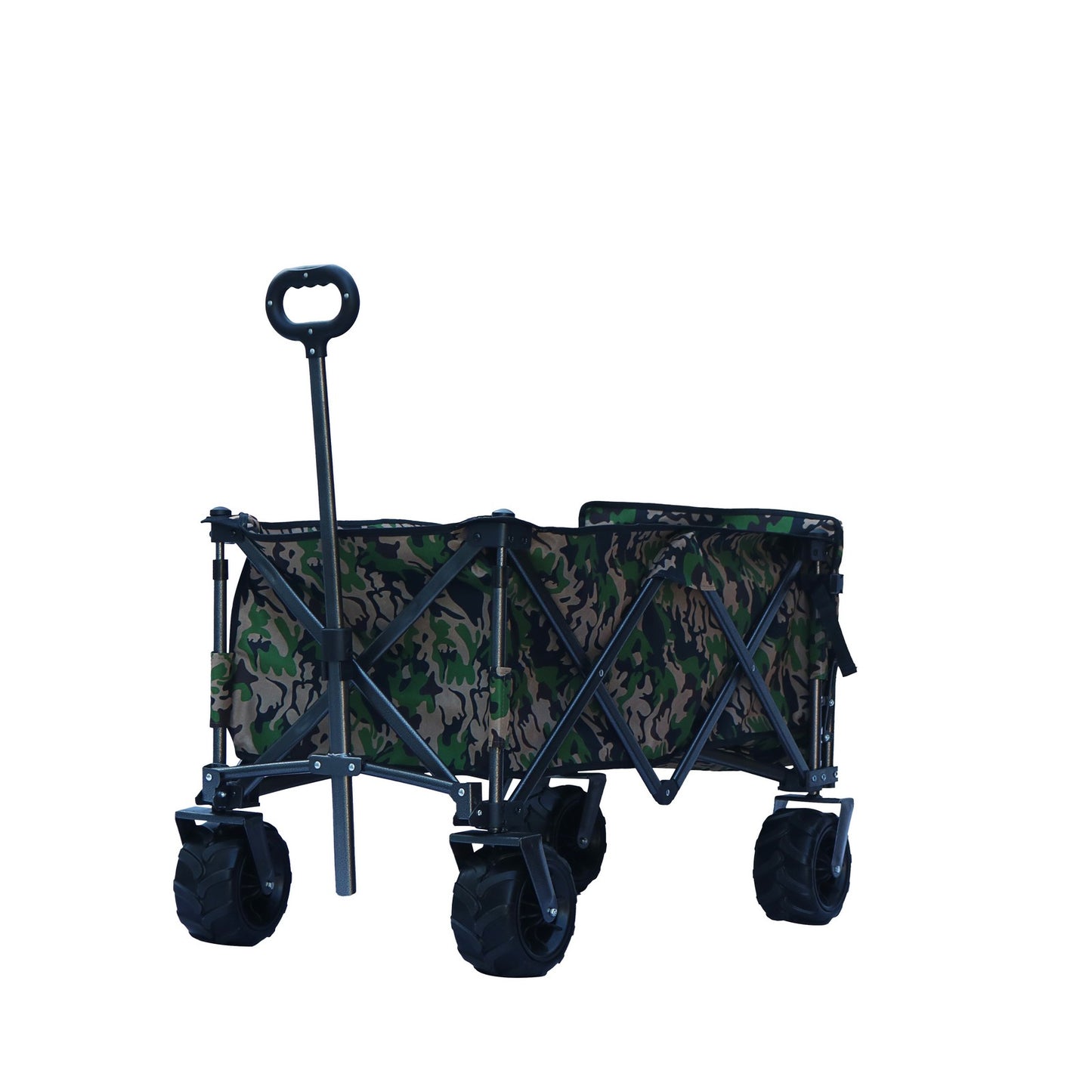 OKEYOLIVE Folding Utility Wagon Cart | All-terrain | Extended Design