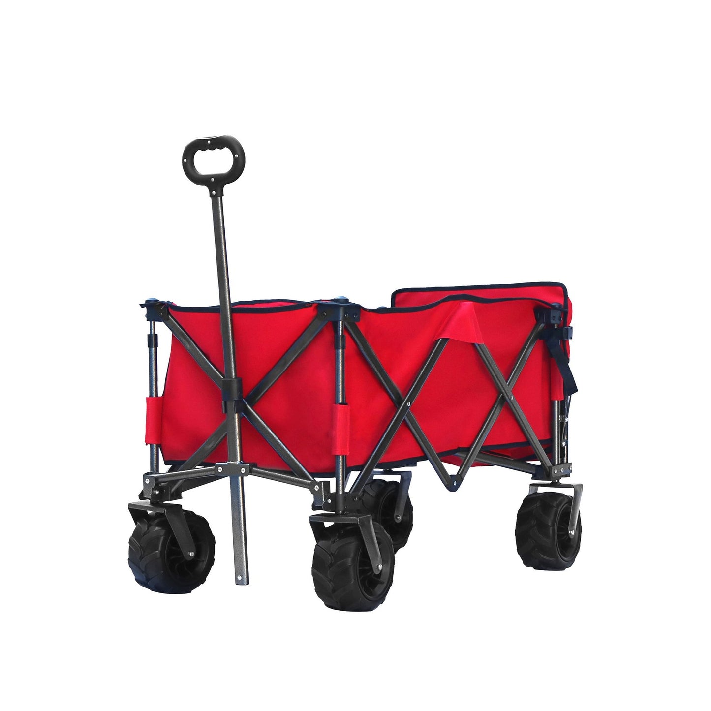 OKEYOLIVE Folding Utility Wagon Cart | All-terrain | Extended Design